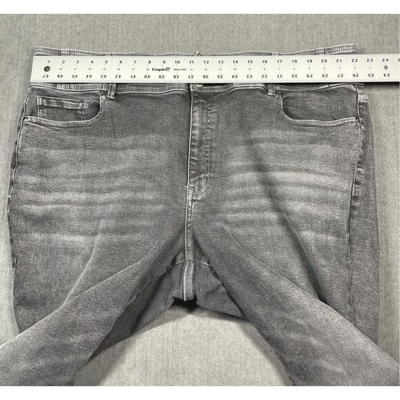 Lane Bryant Ultra High Rise Jeggings Women 26 Gray Skinny Flex Magic Waistband - Picture 5 of 11